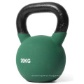 China Baratos 4-32kg ferro fundido neoprene Kettlebell com alças contornadas